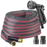 Royal Gardineer Textil-Gartenschlauch 30 m blau