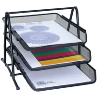 Wedo Briefablage Office 65801 bis C4 Drahtmetall schwarz