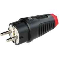 PCE Schutzkontaktstecker IP54 Vollgummi+Erdungss. 16A / 250V AC /