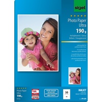 Sigel Fotopapier IP639 DIN A4 hochglänzend 190 g/qm 50
