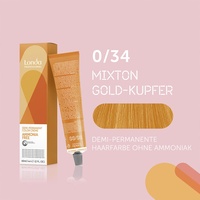 Londa Professional Demi-Permanent Color Creme 0/34 Mixton gold-kupfer 60