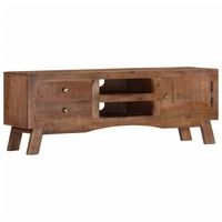VidaXL TV-Schrank 110x30x40 cm Raues Mangoholz