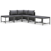 VidaXL Garten-Lounge-Set 6-tlg. grau 3059755