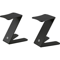 K&M 26773 Monitor Tischstativ Z-Stand Schwarz, Stahl - Ablage-Set