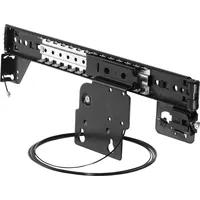 Accuride 1432 Beschlägegarnitur, Länge 557 mm, Stahl schwarz chromatiert