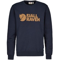 Fjällräven Logo Pullover - Dark Navy - XL