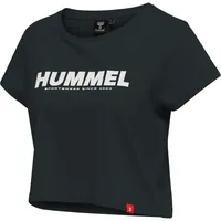 Hummel hmlLEGACY Cropped T-Shirt Damen black XS