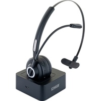Schwaiger Mono Headset Bluetooth kabellos, Ladestation, 2x USB 2.0