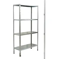 SCHULTE Regalwelt Steckregal 4 Fachböden, 65 kg Tragkraft, 180x80x40