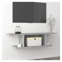 VidaXL TV-Wandschrank Betongrau 103x30x26,5 cm