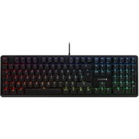 Cherry G80-3000N RGB, Tastatur USB AZERTY Französisch Schwarz