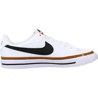 Nike Court Legacy Sneaker Jungen white/black-desert ochre-gum l 36