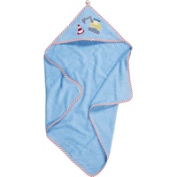 Playshoes Baby - Jungen Kapuzentuch Baustelle 340047, 17 -