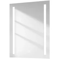 EMKE LED Badspiegel 80x60cm Badezimmerspiegel mit Beleuchtung Touch-schalter und
