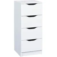 Interlink Kommode 40 x 92 x 40 cm Weiß