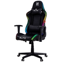 Elite Gaming-Stuhl DESTINY, Rücken- und Nackenkissen, Wippmechanik, bis 170kg,