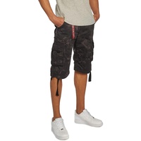Alpha Industries Jet Short Für Cargos, Schwarz, 38