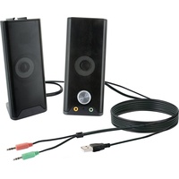 Schwaiger Bluetooth Lautsprecher Lichteffekte USB 2.0 A, 4x Klinkenstecker,