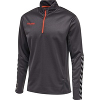 Hummel Authentic 1/2-Zip Sweatshirt Kinder asphalt 164