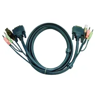 ATEN 2L-7D05UD KVM Kabel DVI-D (Dual Link), USB Audio,