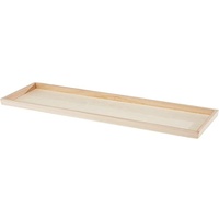 Rayher 62689000 Holz-Tablett zum Dekorieren, 45 x 13,5 cm,