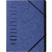 Pagna Ordnungsmappe 7 Fächer blau