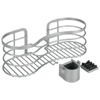 Metaltex 404818039 Viva Wandablage Wand Silber rostbestaendig 1St.