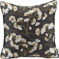 H.O.C.K. Dekokissen »Gingko« mit Gingko-Blättern, Kissenhülle mit Füllung, 1