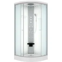 SeniorBad Komplettduschkabine 90 x 90 cm D10-10T1