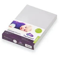 Träumeland Spannbetttuch Jersey", (hellgrau), B:70cm L:140cm, Jersey, Obermaterial: 100%