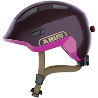 ABUS Smiley 3.0 ACE LED Kinderhelm royal purple (67712/67713)