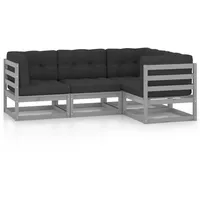 VidaXL Modell 36 Loungeset grau