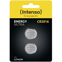 Intenso Energy Ultra Lithium Knopfzelle CR2016 2er Blister