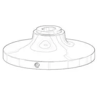 Dornbracht Rosette 092795004-47 champagne