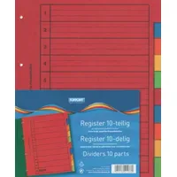 Stylex Register, 10-teilig, extra breit