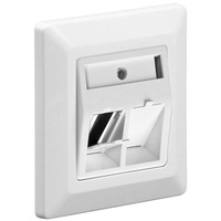 Goobay 95902 Keystone Jacks / für 2x RJ45 SNAP-IN