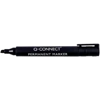 Q-Connect Permanentmarker Keilspitze 2-5mm schwarz