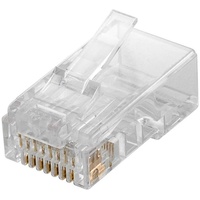 Goobay 72500 Drahtverbinder RJ45 Transparent