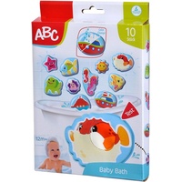 Simba 104010196 - ABC Magische Badepuzzle, Badespielzeug, 10 Teile