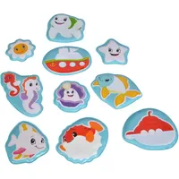 Simba 104010196 - ABC Magische Badepuzzle, Badespielzeug,