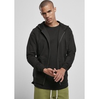 URBAN CLASSICS Basic Terry Zip Sweatshirt Blue XL
