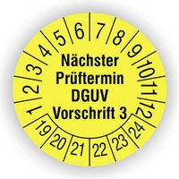 HT Instruments 2002270 Prüfplaketten 30mm Sicherheitsprüfplaketten 1 St.