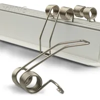 ISOLED Einbaufeder für Profil WING20 - verchromt, 2 Stück