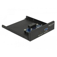 DeLock USB 3.1/2.0 Hub Front Panel, PC Gehäuse Zubehör