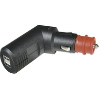 ProCar Winkelbarer 2fach USB Ladestecker Auto Adapter