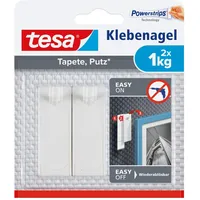 Tesa Klebenagel weiß Inhalt: 2 Stück, für Tapeten und