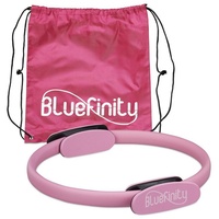 Relaxdays Zubehör Yoga + Pilates Ring Pink