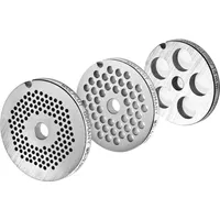 WolfCut Fleischwolfscheibensatz 2 mm+ 4,5 mm + 14 mm
