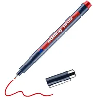 Edding 1800 Fineliner rot 0,7 mm, 1 St.