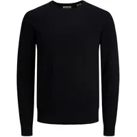 JACK & JONES Emil Knit Noos Pullover Black XS